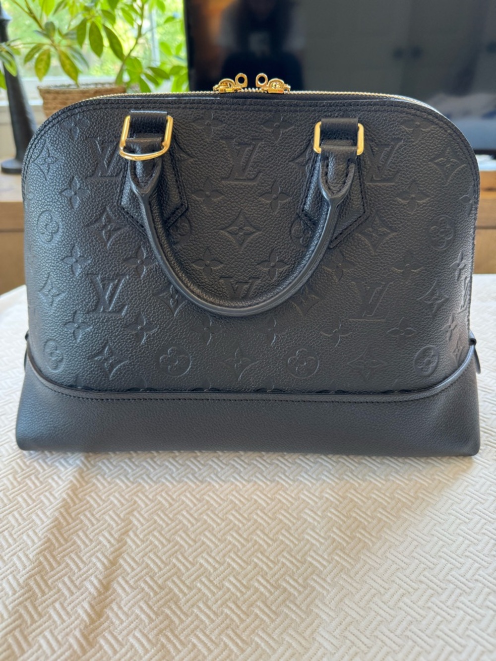 Louis Vuitton Noir Empreinte Neo Alma PM - Authentic. Excellent condition - Picture 3 of 15
